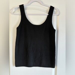 A New Day sweater tank new with tags. Sz medium black